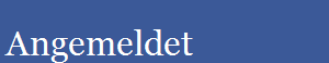 Angemeldet